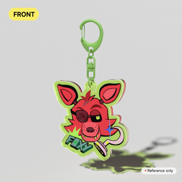 Foxy Fnaf Keychain