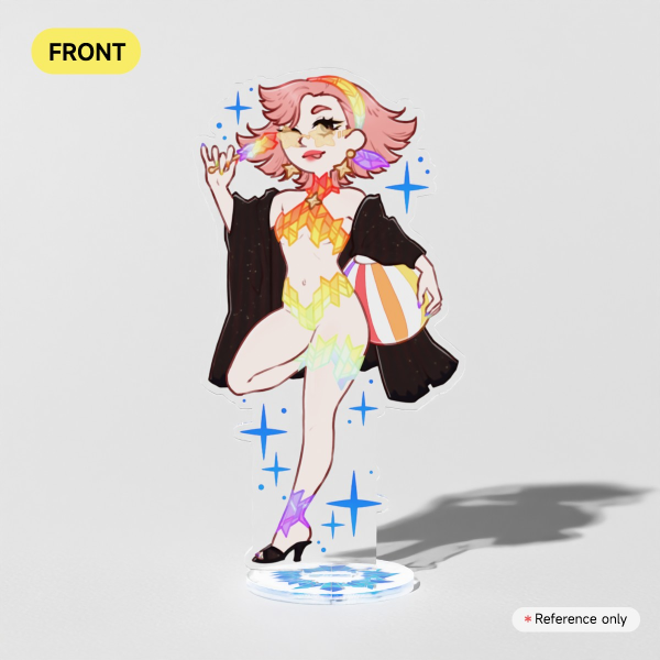 Beach Prism Acrylic Standee