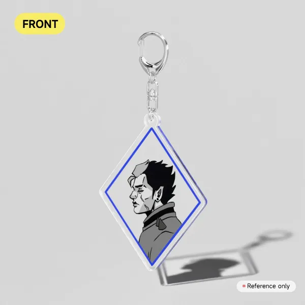 Clear Acrylic Keychains Yoru