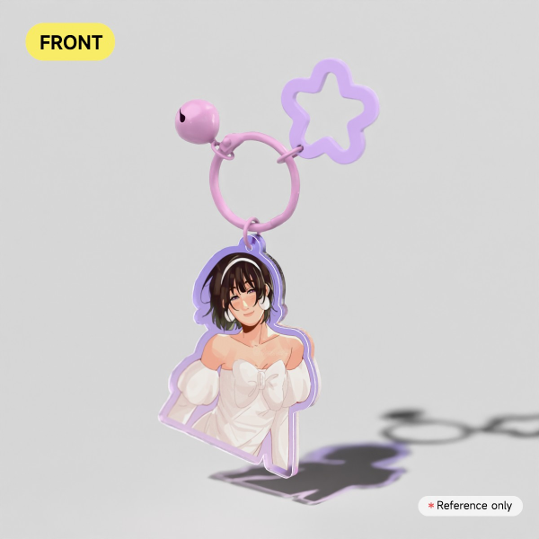 [ALNST] Sua Colored Edge Acrylic Keychain