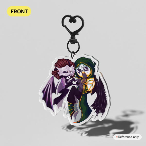 ⏾ || vessel n perpetua acrylic keychain!!