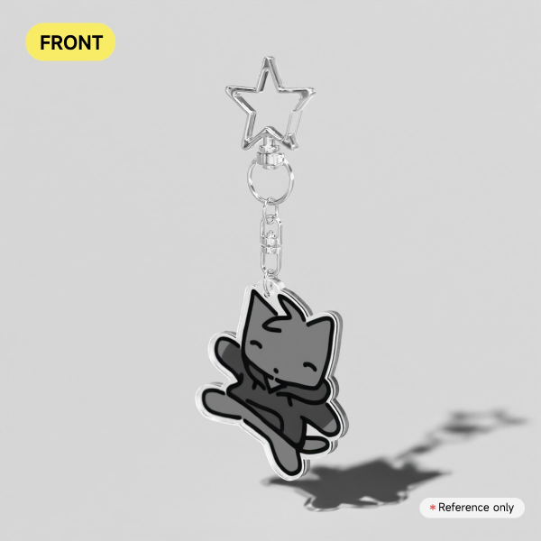 Stinker Clear Acrylic Keychain