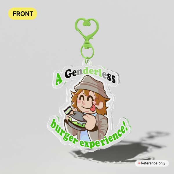 Nirvanna The Band: The Show Genderless Burger Experience Keychain (Agender Ver.)