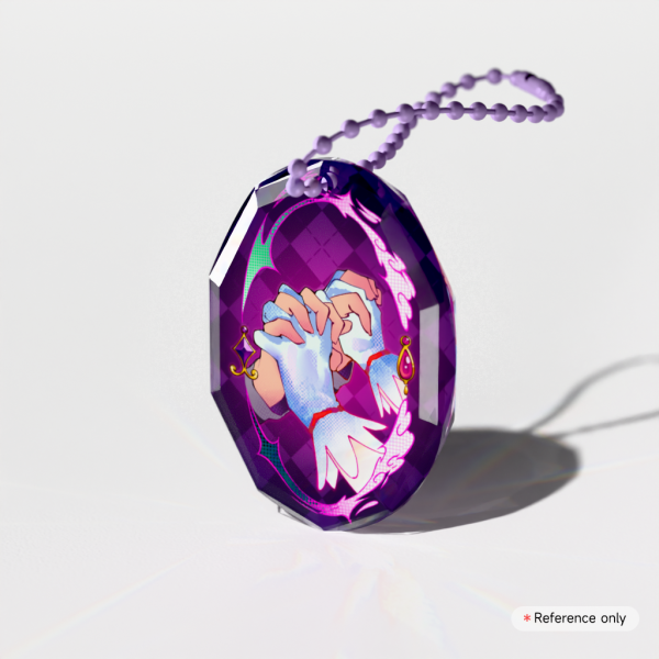 Gemstone MadoHomu Keychain