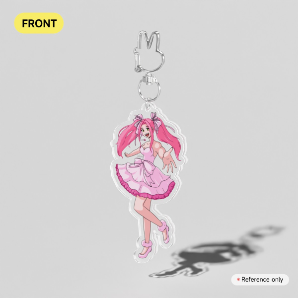 Mizi Zombie Stage - Clear Acrylic Keychains
