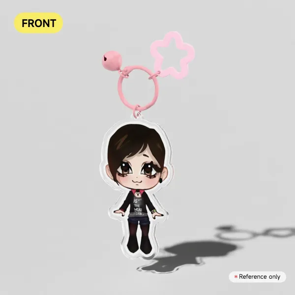 Moira Burton Resident Evil Revelations 2 Clear Acrylic Keychains