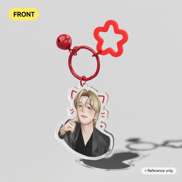 (BTS)Jimin COMEBACK Fanart - 7cm Clear Acrylic Keychain