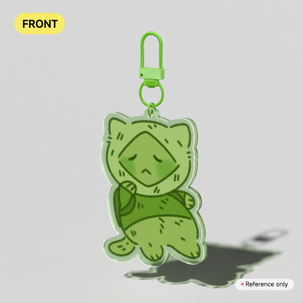 Kitty Fern Keychain