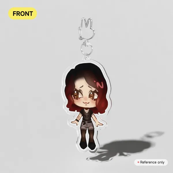 Abigail Blyg The Quarry Clear Acrylic Keychain