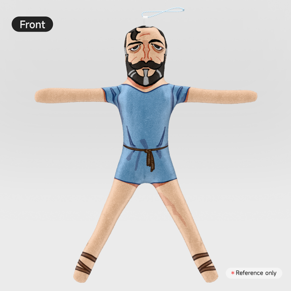Odysseus Rat Jerky Doll