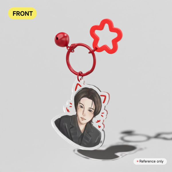 (BTS)Suga COMEBACK Fanart - 7cm Clear Acrylic Keychain
