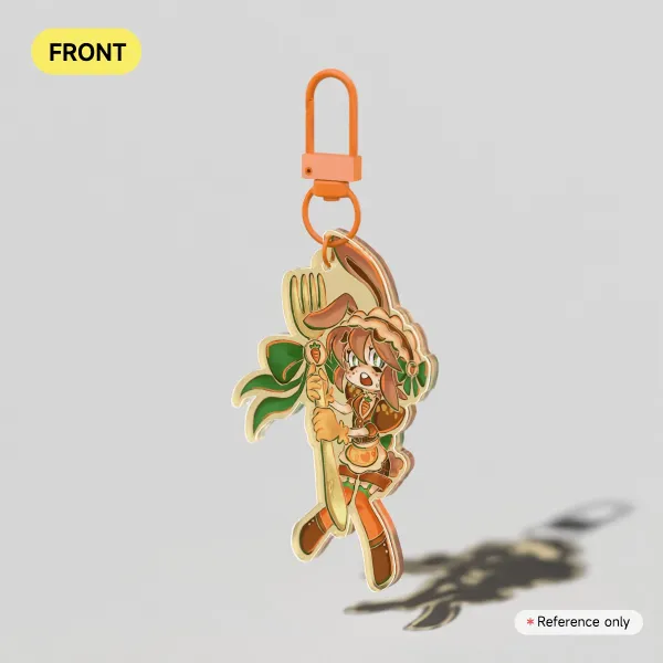Carrot Cake Original Character Acrylic Charm
