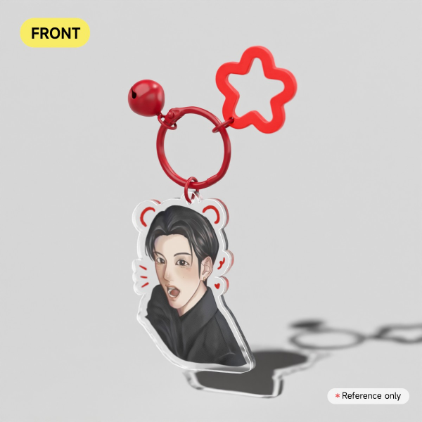 (BTS) V COMEBACK Fanart - 7cm Clear Acrylic Keychain