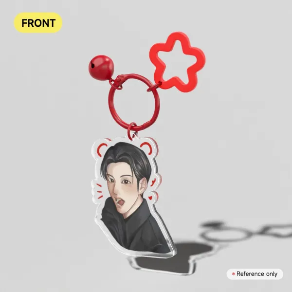 (BTS) V COMEBACK Fanart - 7cm Clear Acrylic Keychain