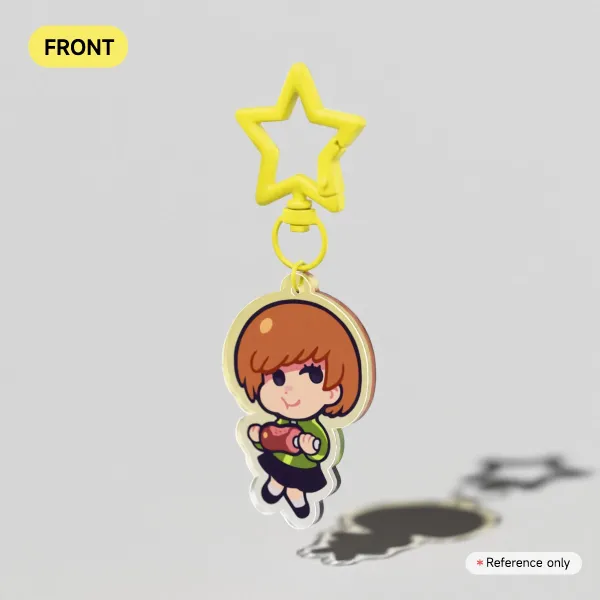 Chie Satonaka Clear Acrylic Keychain