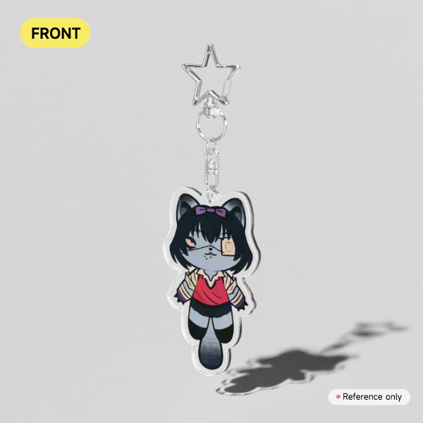 Midari Clear Acrylic Keychains
