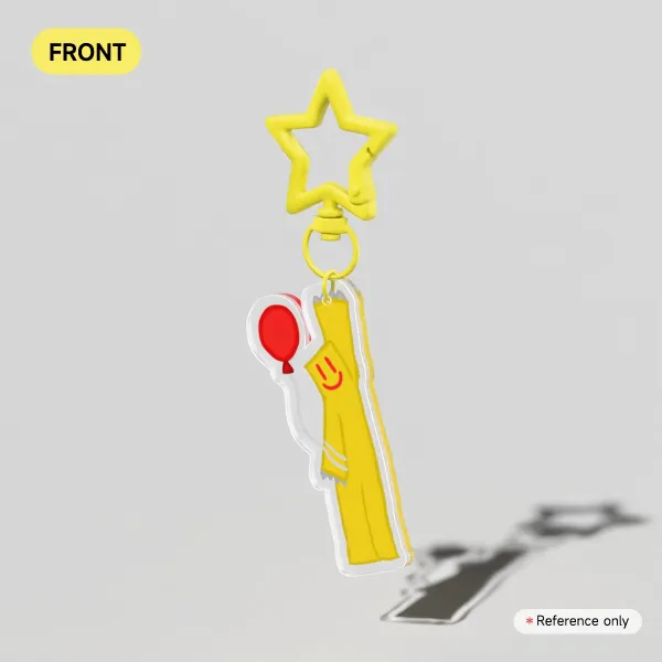 Backrooms Partygoer keychain