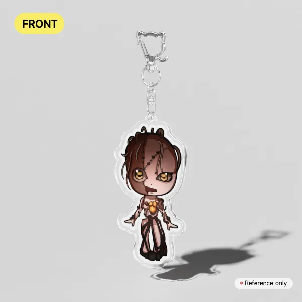 Alex Wesker Mutated Resident Evil Revelations 2  Clear Acrylic Keychains