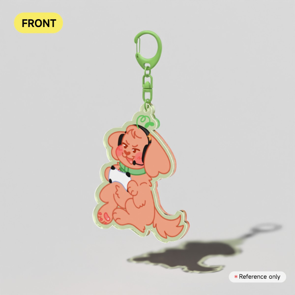 Gamer Tomato Keychain