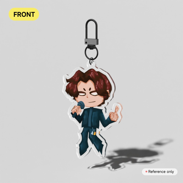 𓁹ᨖ || noah sebastian bad omens acrylic keychain!!