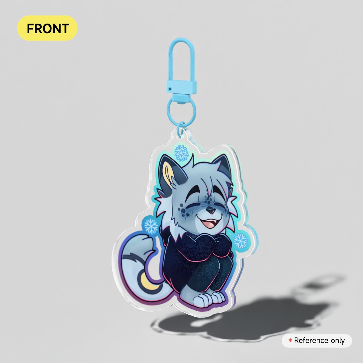 Leo Chibi Acrylic Keychain