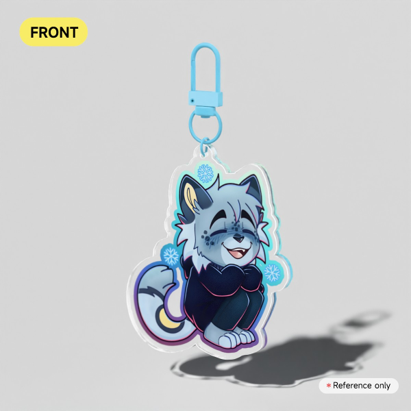 Leo Chibi Acrylic Keychain