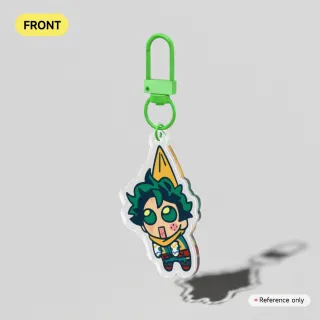 Dangling Deku Acrylic Keychain (Dekudoodlez)