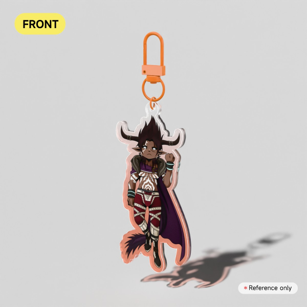 Final Fantasy XIV||The Tyrant Arcadion Keychain