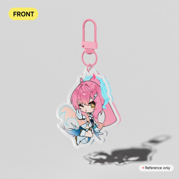 Wuthering Waves • Aemeath Clear Acrylic Keychain