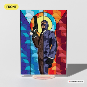 [Team Fortress 2] The Spy Stained Glass Acrylic Standees