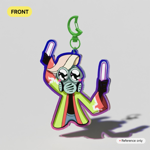 Tom Trench Acrylic Keychain