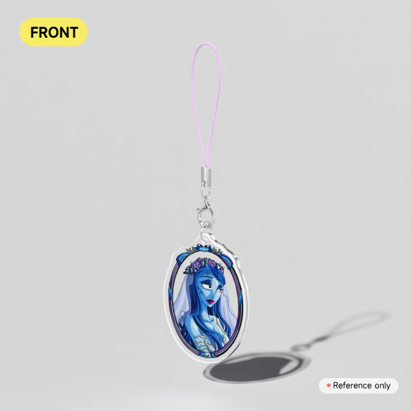 Emily Corpse Bride Rounding Acrylic Keychains
