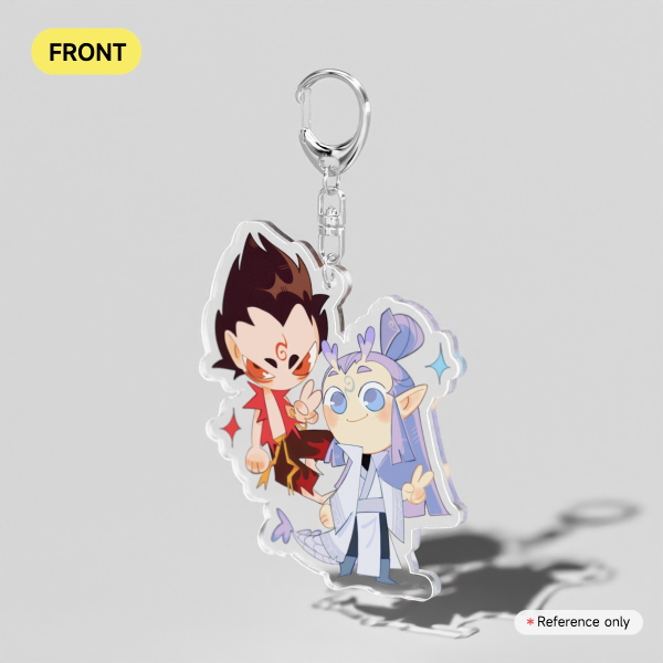 Oubing Clear Acrylic Keychains