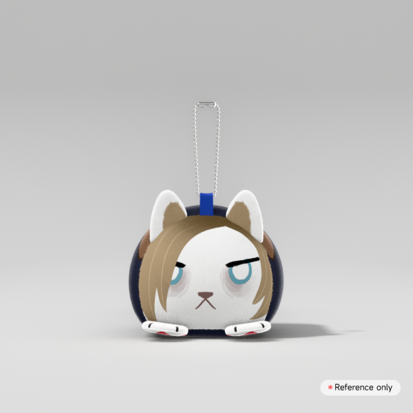 Leon S. Kennedy Resident Evil 4 Raccoon Plush Keychain