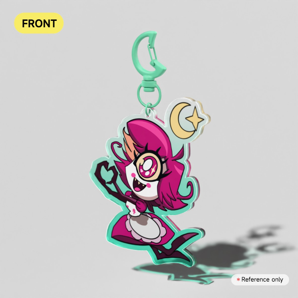Nifty Hazbin Acrylic Keychain