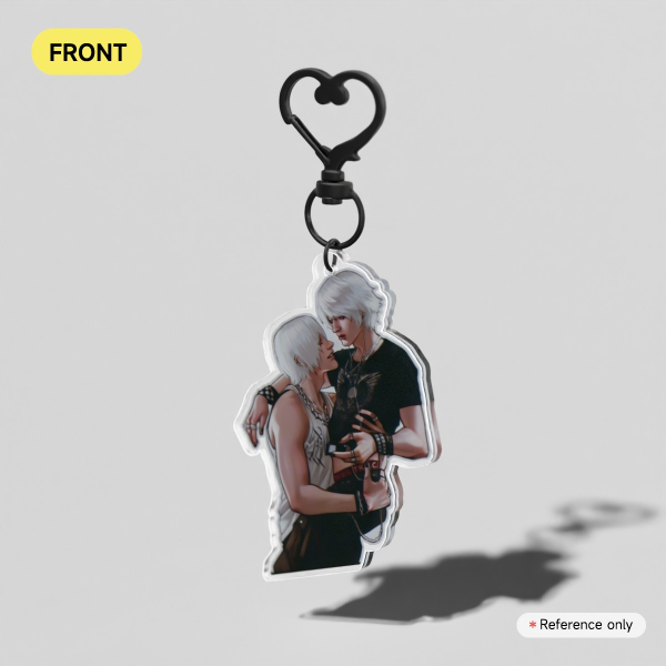 [3D4N] Modern Romance Acrylic Keychain