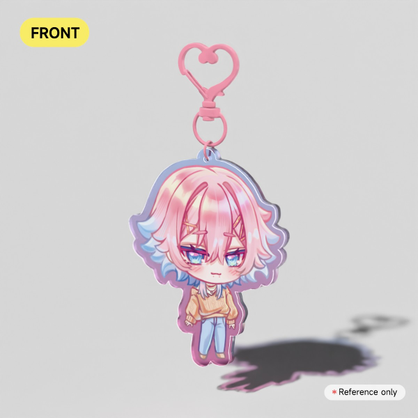 14DWY Ren/Redacted Keychain