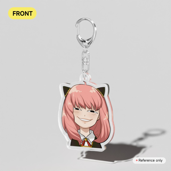Smiling Anya Acrylic Keychains
