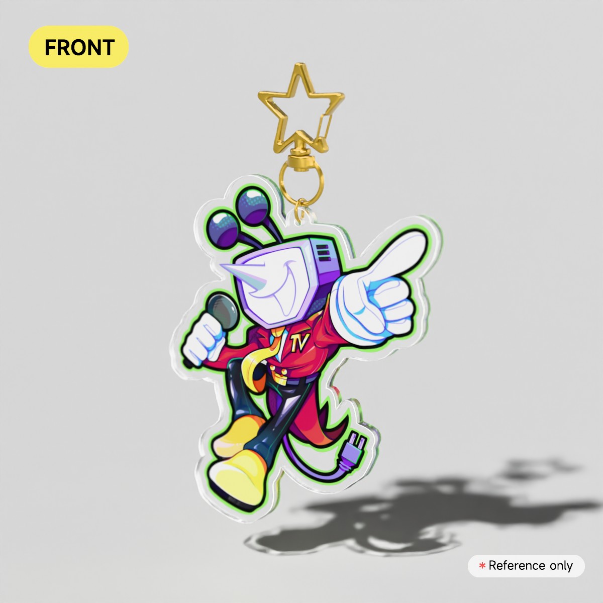 Tenna Keychain [Deltarune]