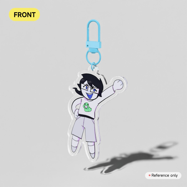 Tiny June Egbert Acrylic Keychain