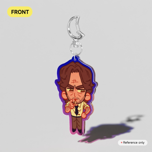 Bigby Wolf keychain
