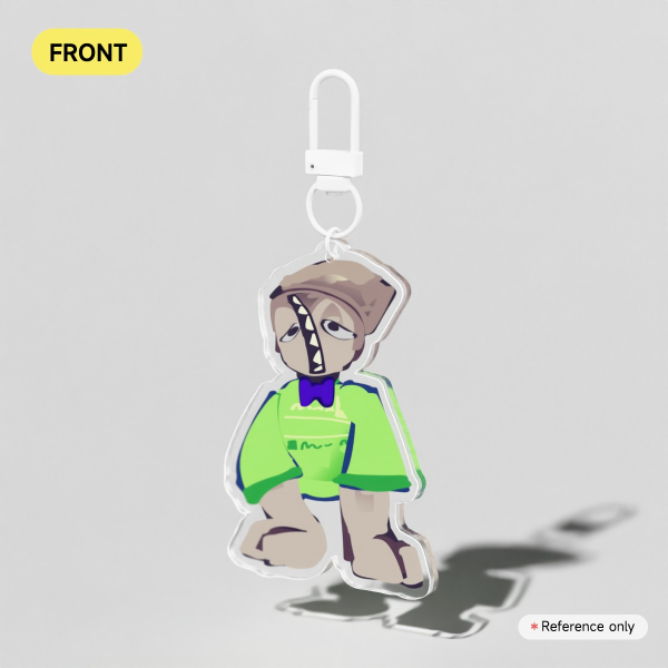Spud regretevator Clear Acrylic Keychains