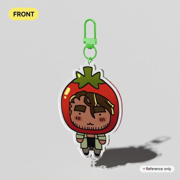 Strade YKMET Clear Acrylic Keychains