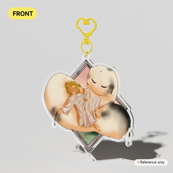 Coco Clear Acrylic Keychains