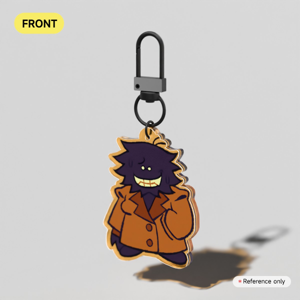 Crude Bive Mini Keychain