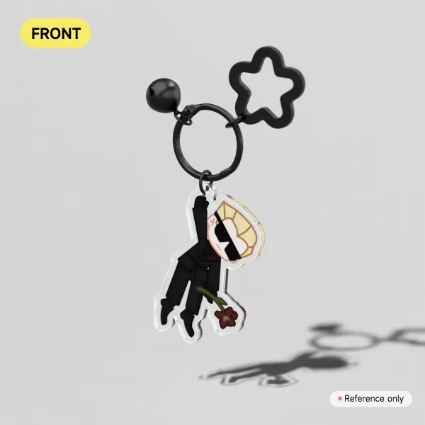 2.5 Inch Resident Evil - Albert Wesker Acrylic Keychain