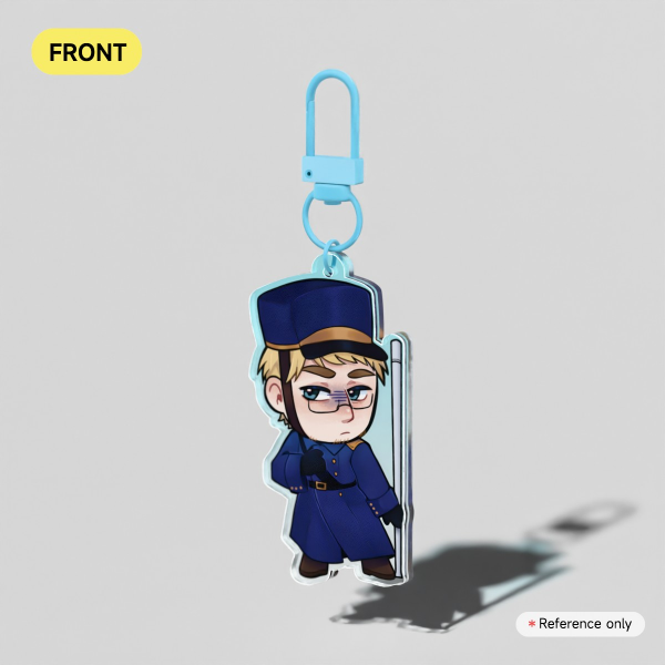 Sweden Hetalia - Acrylic Keychain Colored Edge - Hetalia World Stars