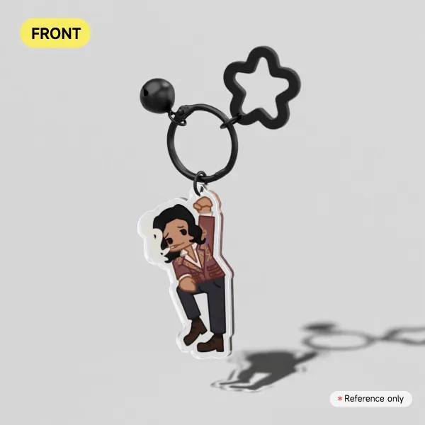 2.5 Inch Resident Evil - Luis Serra Acrylic Keychain
