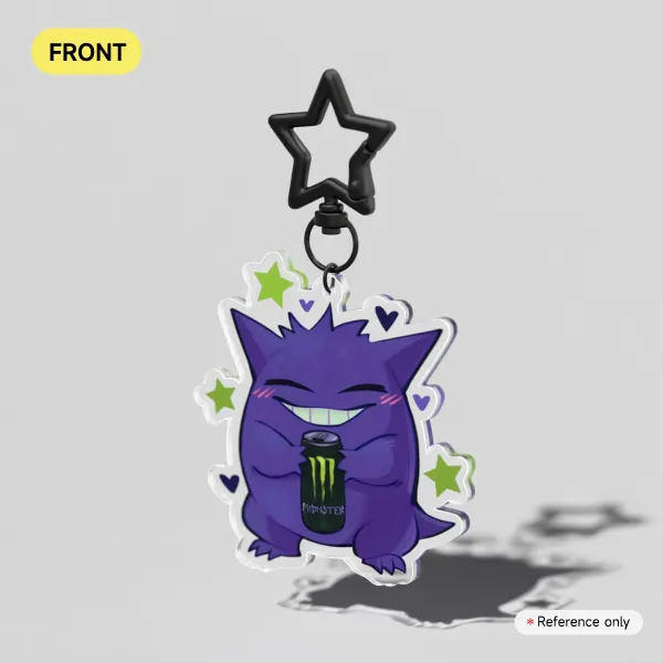 Gengar // Pokemon Keychain
