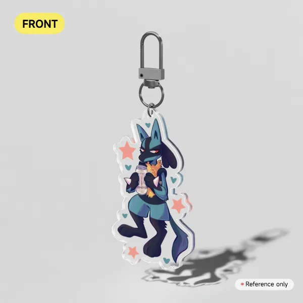 Lucario // Pokemon Keychain